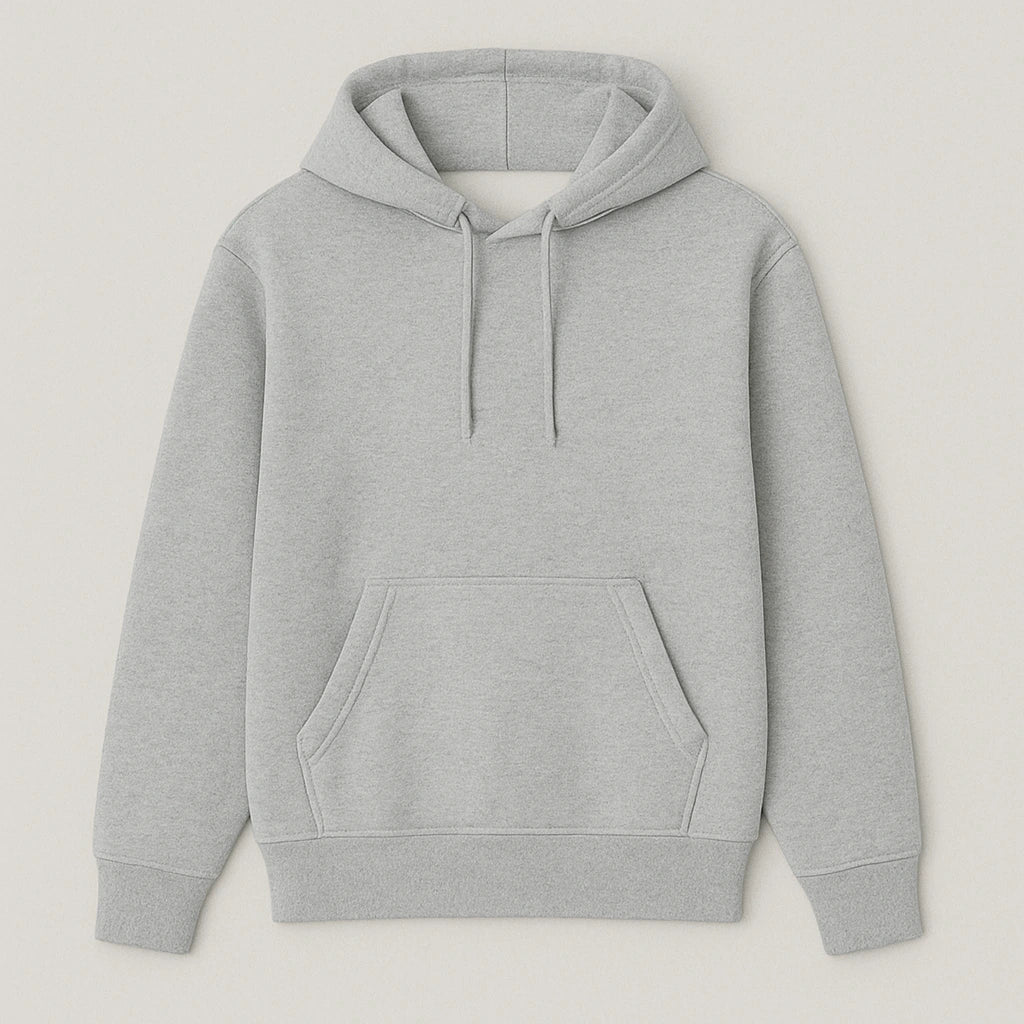 Szara Bluza Basic Unisex